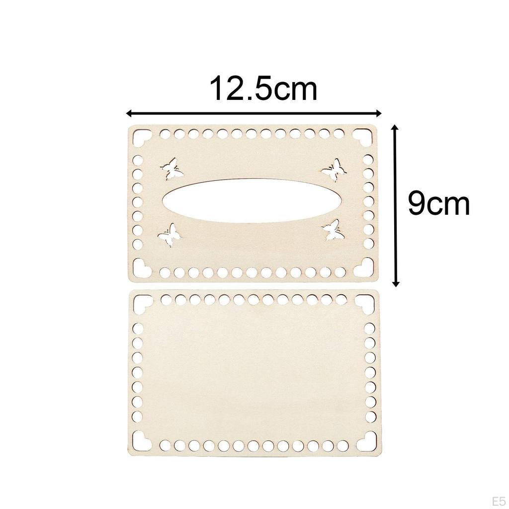 Botm Insert Base Cushion with Holes for Crochet DIY