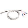 PT100 Thermocouple Probe M10 Thread Thermal WZPM-201 Resistance Cable Length 0.5M-8M
