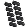 10pcs Walkie Talkie Belt Clip Clamps Intercom Belt Back Clip for T5720 5428 5628 5728