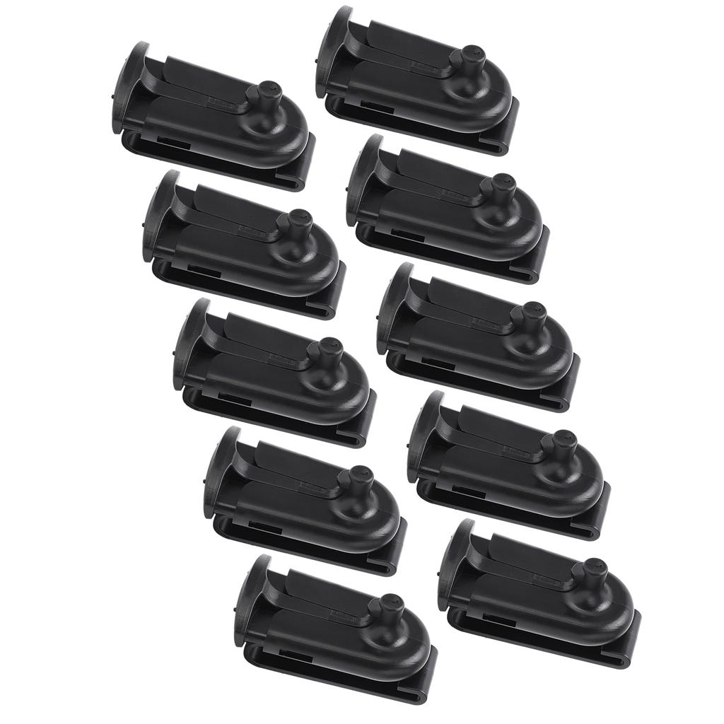 10pcs Walkie Talkie Belt Clip Clamps Intercom Belt Back Clip for T5720 5428 5628 5728