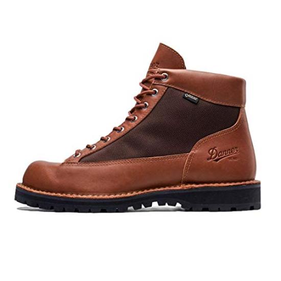 Danner Field Boots Field D121003 Vibram Waterproof Danner Light Gore-Tex (Men's) [US7h (25.5cm) - Tan/Dark Brown]