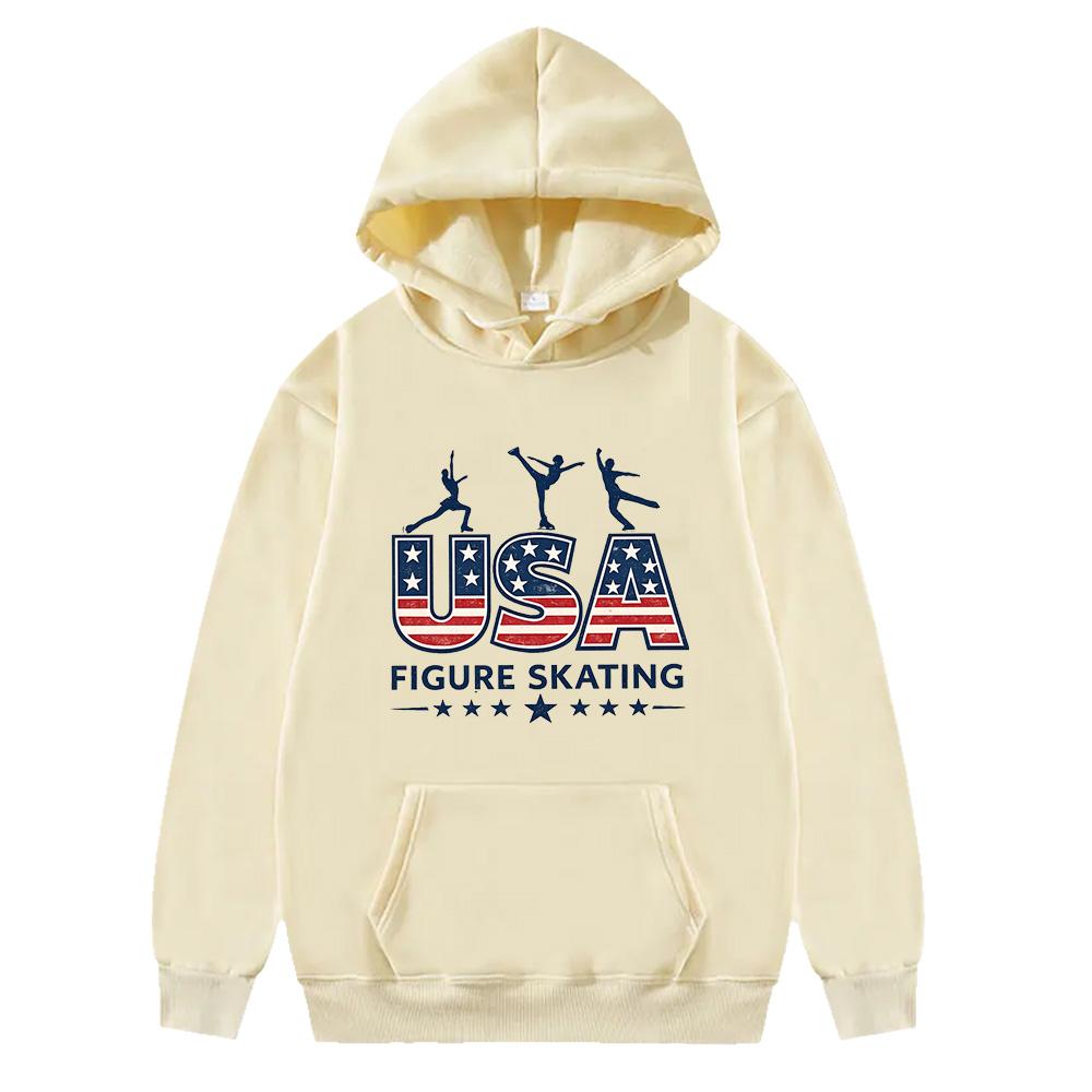 Alysa Liu 2026 Milan Olympics Figure Skating hoodie Sports Portrait Long Sleeve Sweatshirt Gift for Youth Clothe Unisex Pullover