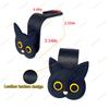 2PCS 3D Cat Headrest Hooks - Cute Car Seat Organizer for Purses, Bags & Coats, Universal Vehicle Accessories
