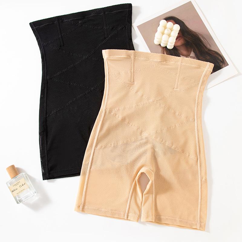 High-Waisted Tummy Control Shapewear Boxer Briefs for Women - European Size, Waist Cincher, Butt Lifter, Postpartum Support.