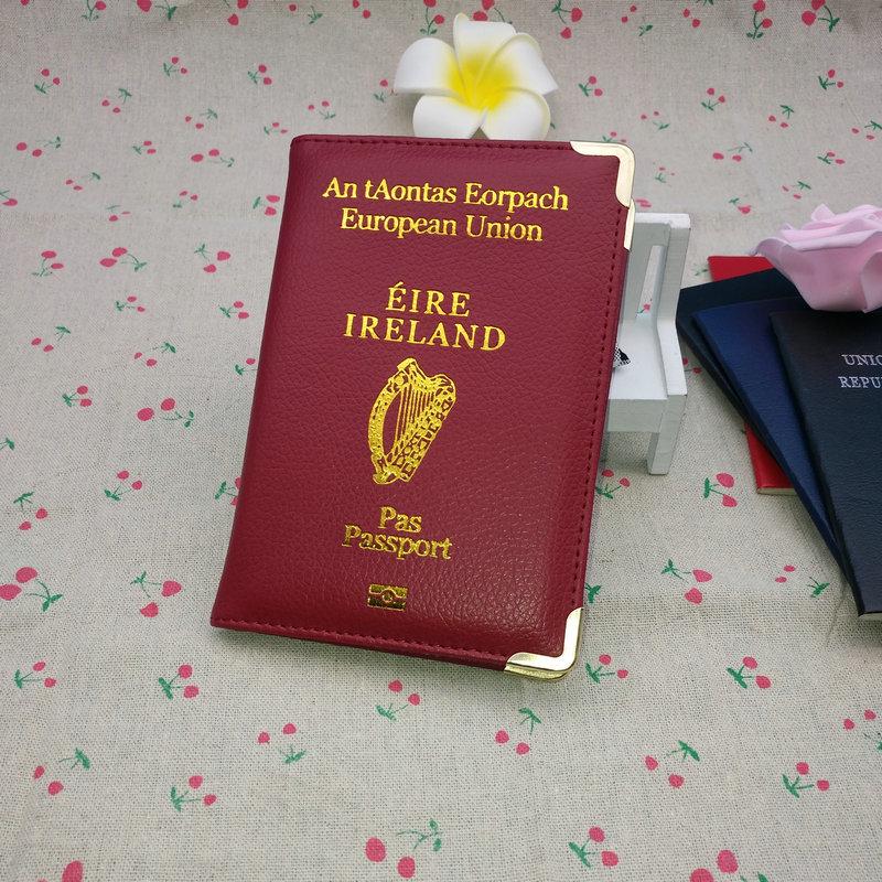 PU Leather Passport Holder: Multi-functional Bi-fold Wallet & Document Organizer with Multiple Color Options