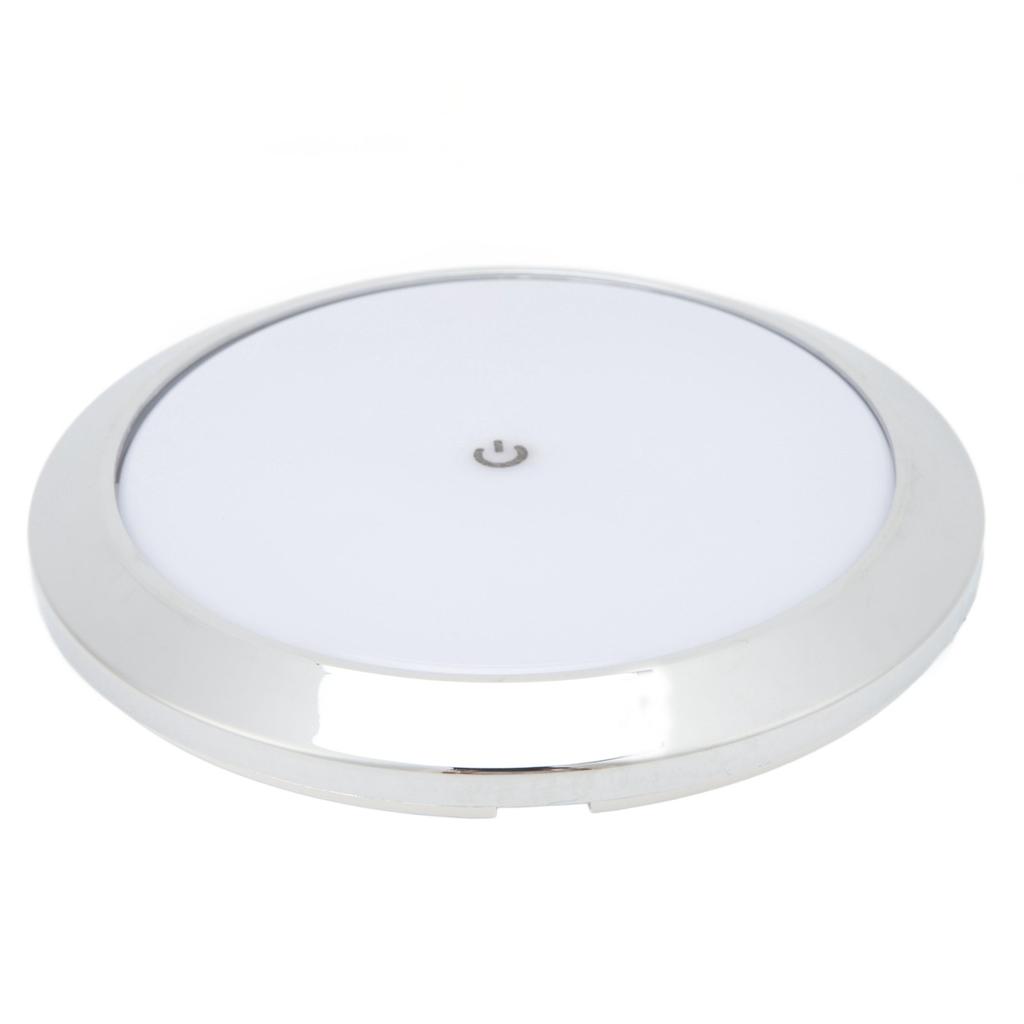 7in RV Touch Reading Light Ceiling Dome Light Energy Saving LED Interior Lamp Panel Aisle Lights for RV Yachts