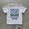Camiseta gráfica de Talking Heads 2026 con la letra de la canción "This Must Be The Place", inspirada en el rock de los 70, manga corta, para hombre y mujer.