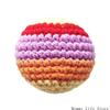 User Friendly Handmade Knit Ball Toy Knitted Footbag For Children Feel Stimulation And Stress Relief Activity