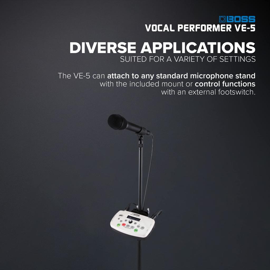 BOSS Vocal Performer VE-5-RD