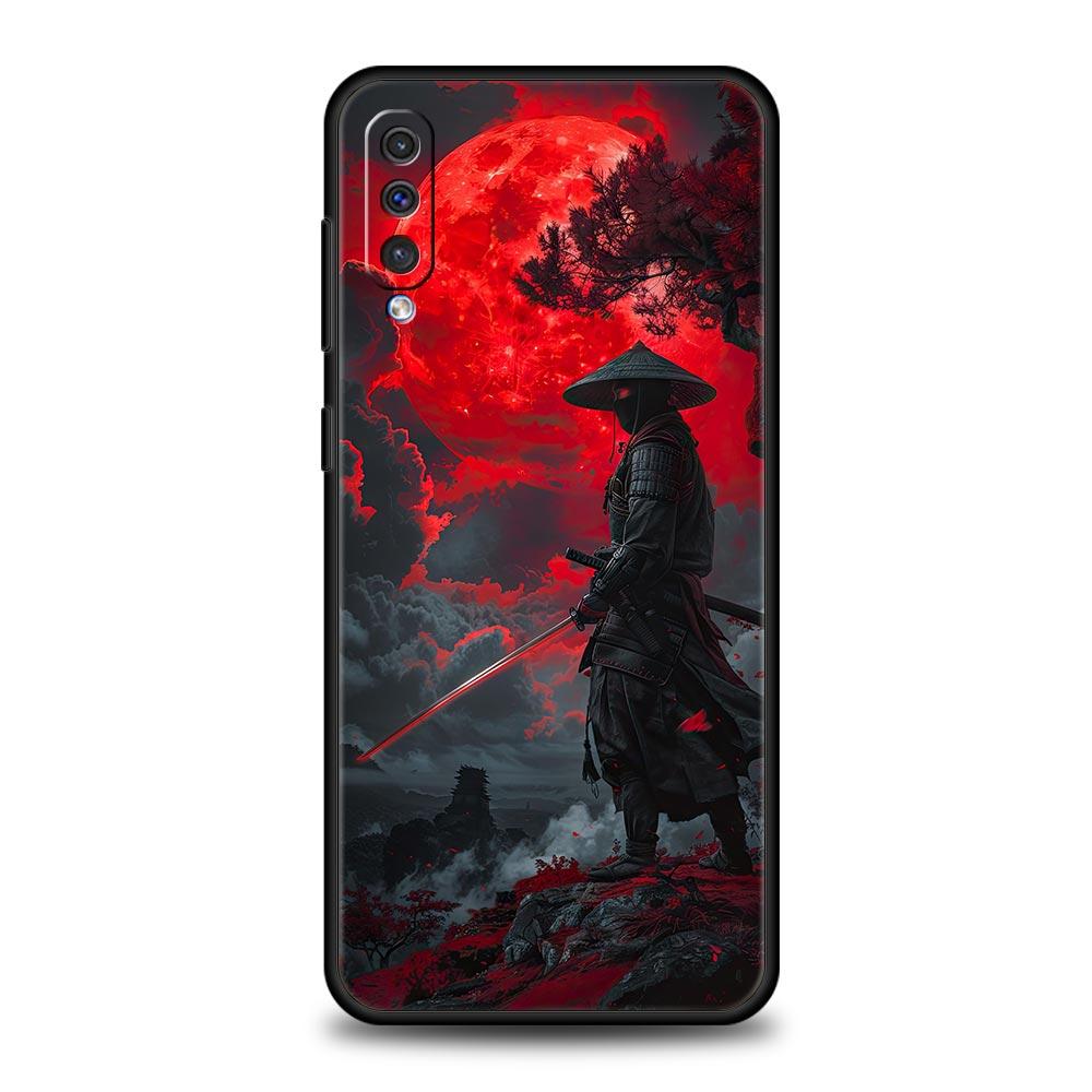 Japanese Bushido Samurai Phone Case For Samsung Galaxy A56 A36 A26 A34 A17 A16 A06 A14 A12 A54 A72 A22 A20e A52 A50 A40 A32Cover