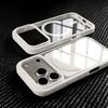 for  Wireless Charge Phone Case for For Iphone 17 Air 16 1 14 Plus 13 12 11 Pro Max Transparent Acrylic Back Cover
