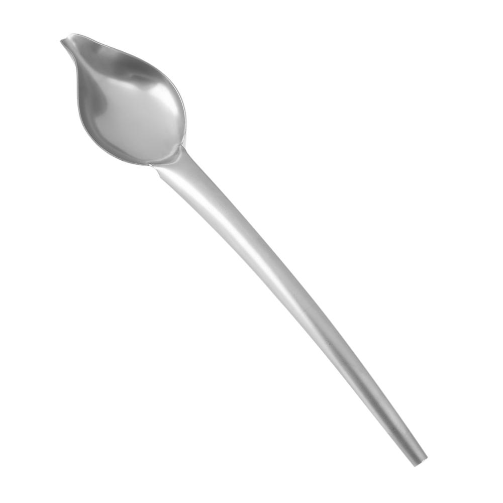 Stainless Steel Sauce Spoon Draw Tool for Dressing Dessert Food Plate Decor Design L