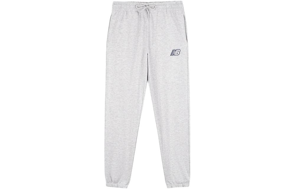 

New Balance Knitted Sweatpants Men s Gray Moderate Cuffed Pants MP33527-AG XXL