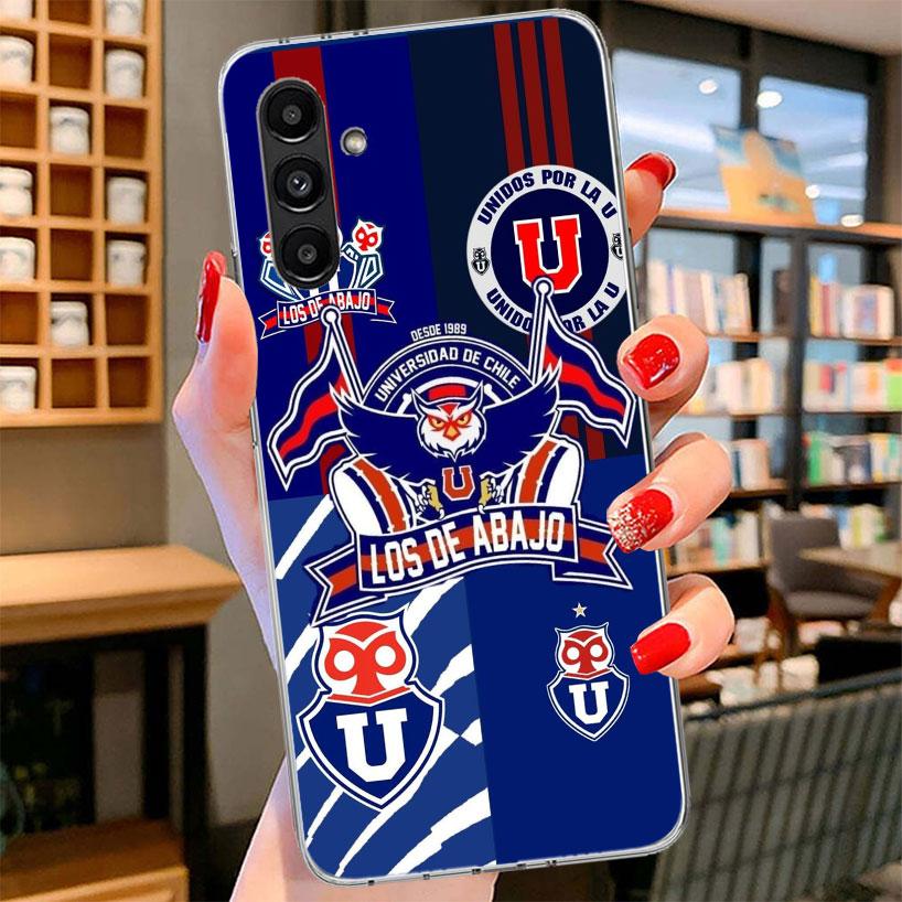 De Chile U-University Logo Phone Case For Samsung Galaxy A17 A37 A57 A16 A26 A36 A56 A15 A25 A35 A55 A14 A24 A34 A54 A13 A23 A33