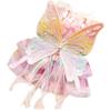 Pet Dog Butterfly Princess Dress Wedding Dress Dog Cat Clothing and Supplies