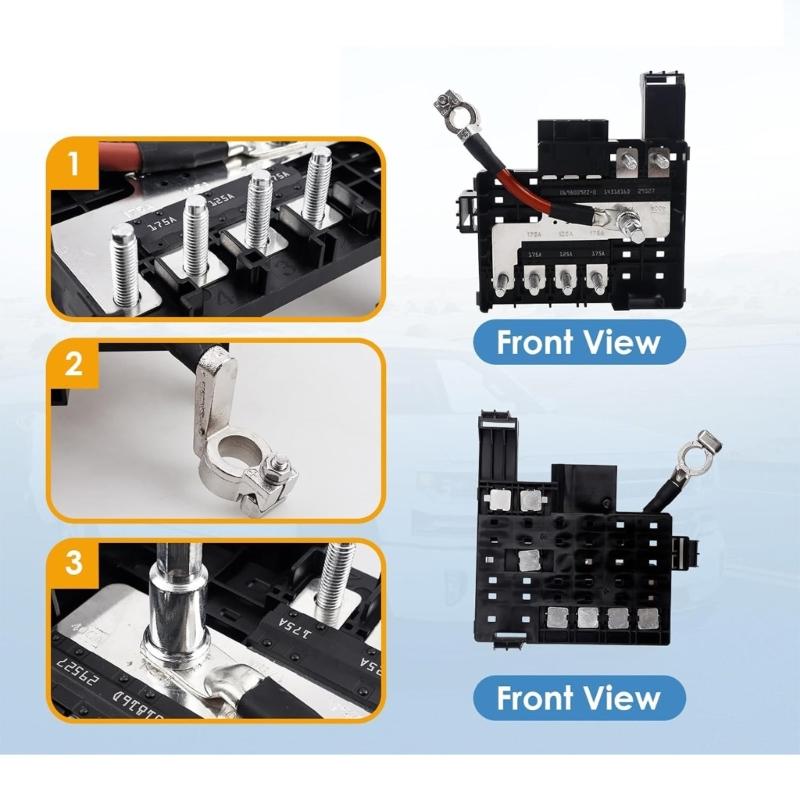 Automotive Circuit Protections Fuses Distribution Box Block For 1500 2500 Engine Bay 84354721 84043745 84095551 84460795