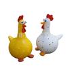 Garden Chicken Resin Crafts Are Suitable for Garden Decoration and Courtyard Decoration Ornaments