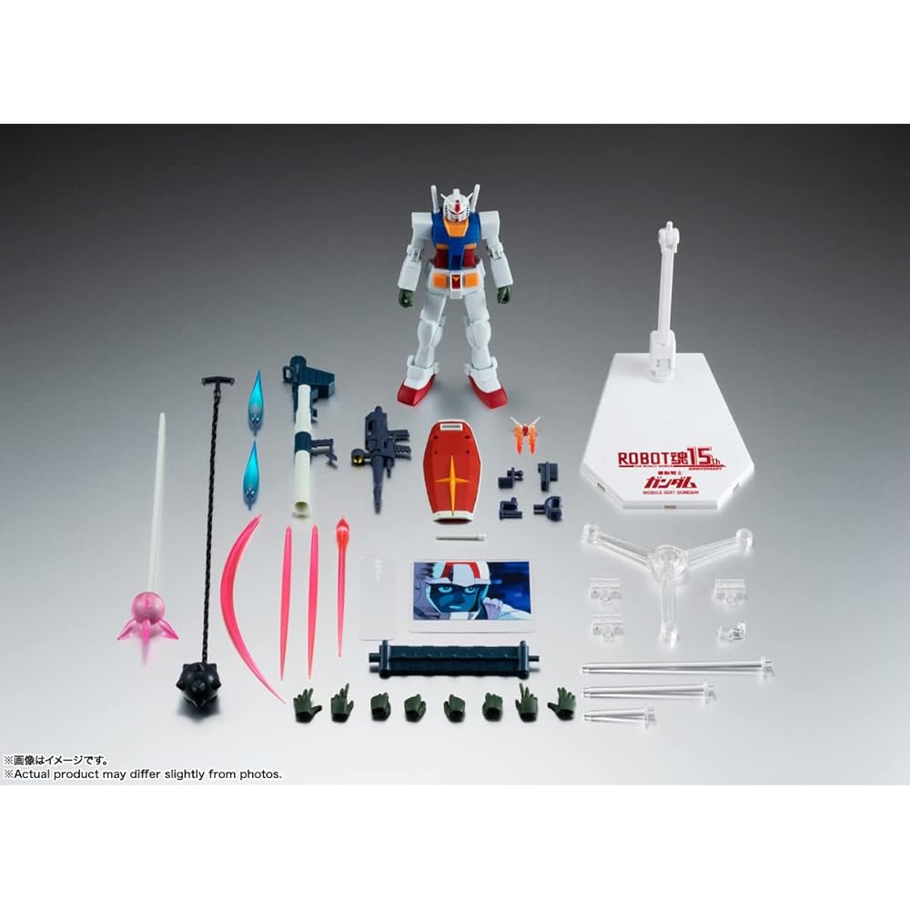 TAMASHII NATIONS ROBOT魂 RX-78-2 Gundam A.N.I.M.E. Action Figure 125mm ABS PVC Painted Collectible