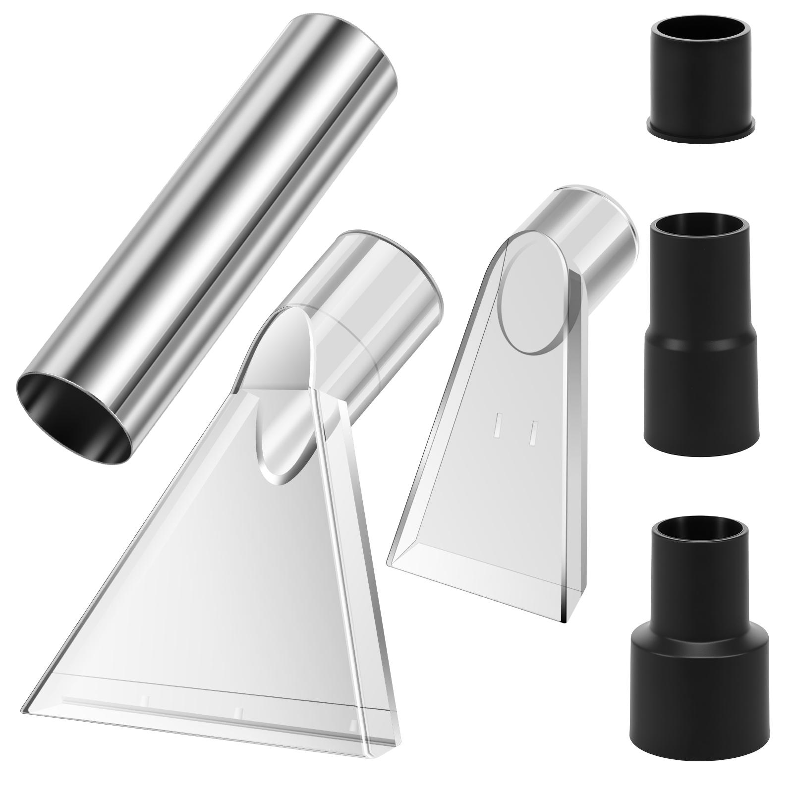 

Wet Dry Extraction Accessory Swivel Brush Head Vac Extractor Attachment for 1-1/4 1-7/8 2-1/2 Diameter Hose Carpet Dryer Clea темно серый