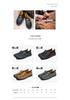 Herren Loafer aus Leder, zum Hineinschlüpfen, Größe L: Sommer atmungsaktive Hohl Design Fahrerschuhe