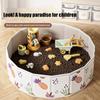 Portable Foldable Children Ball Pit Indoor Sand Pool Playpen For Home & Nursery Use