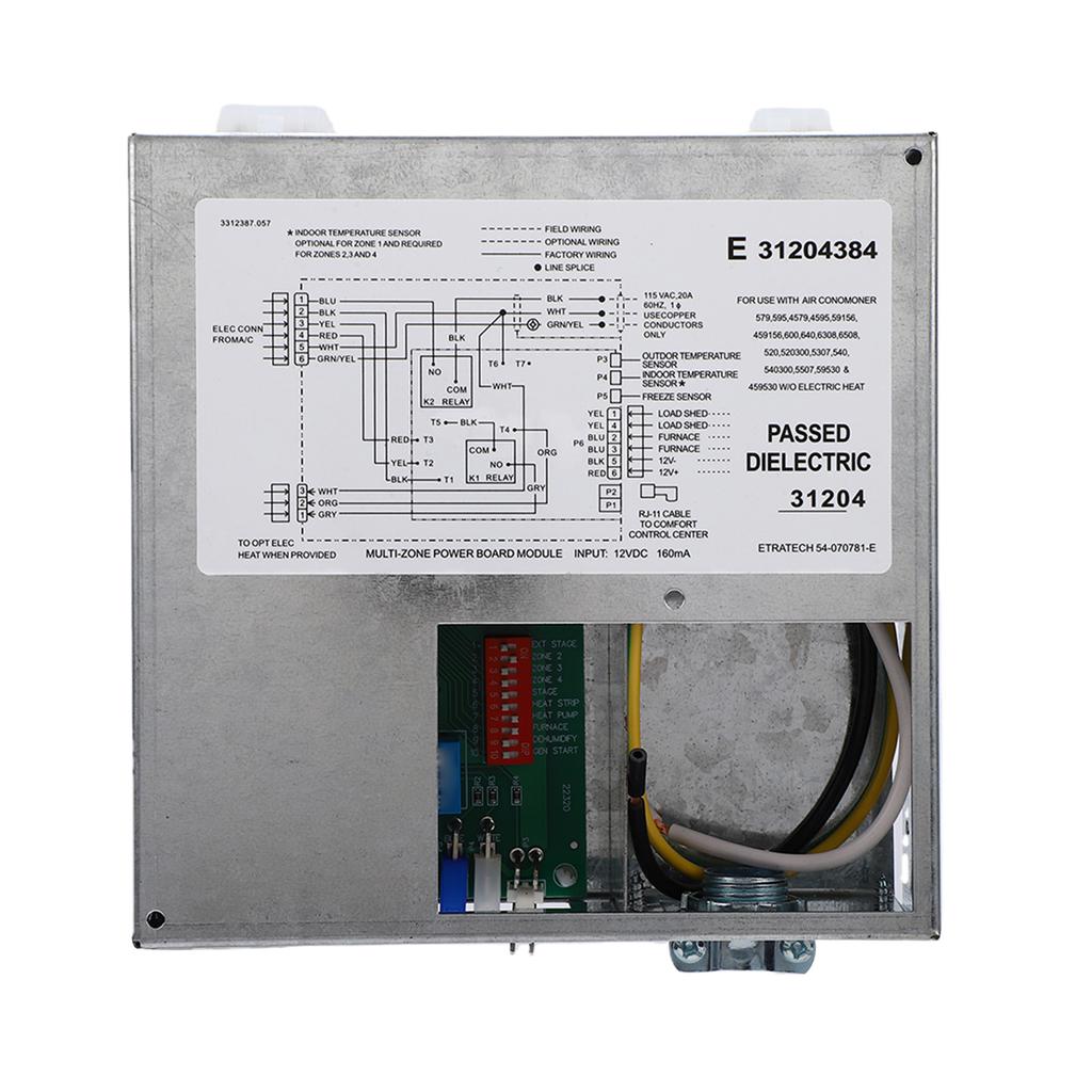 RV Thermostat Control Board Kit Replacement for Duo Thermal 13500 BTU 15000 BTU RV Air Conditioner Control Box Kit