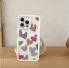 Multiple hearts are suitable for iphone16pro mobile phone case Apple 15 Japan and South Korea 14/13promax new 12.