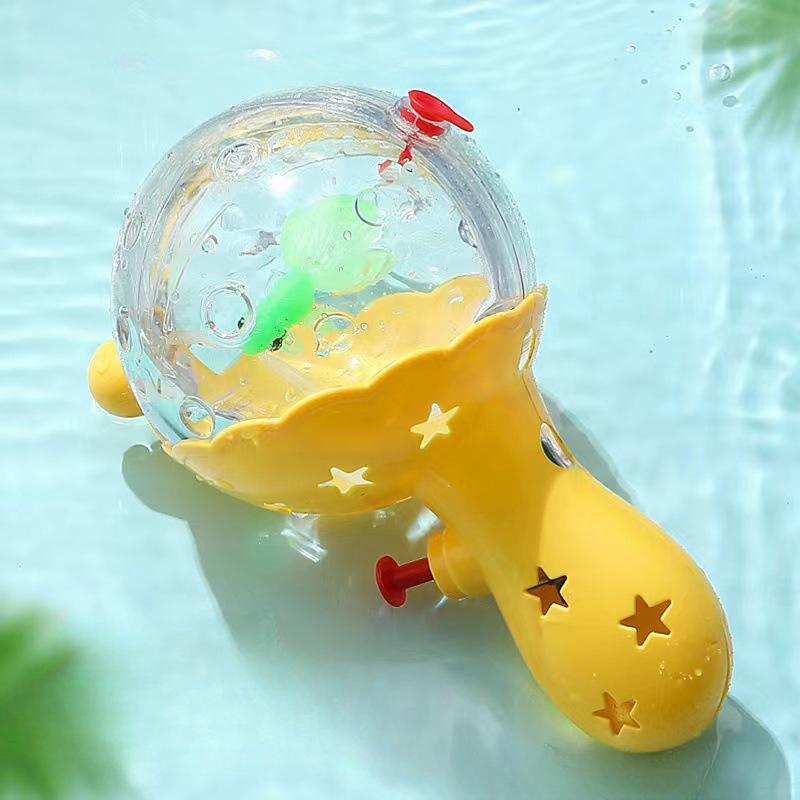 Water Gun Light Cartoon Spray Machine Bath Splashing Toys for Boys Kids Summer Outdoor Swimming Party Toy Children's Day Gifts