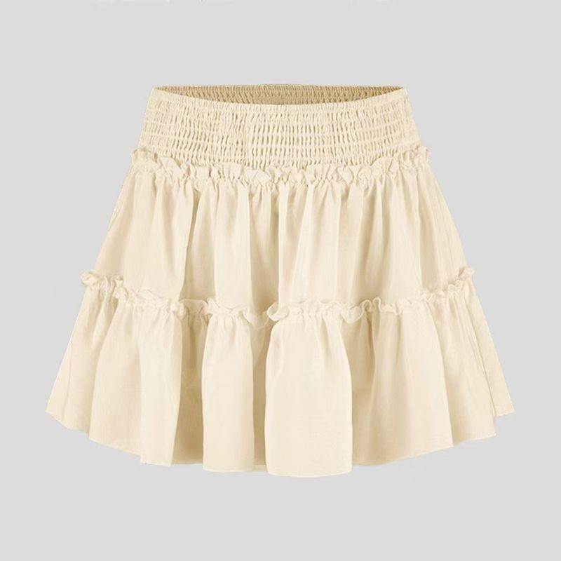 

Fashion New Arrival Fashion Print Skirt Skirt Skirt Printed Patchwork Skirt Pants Beige M