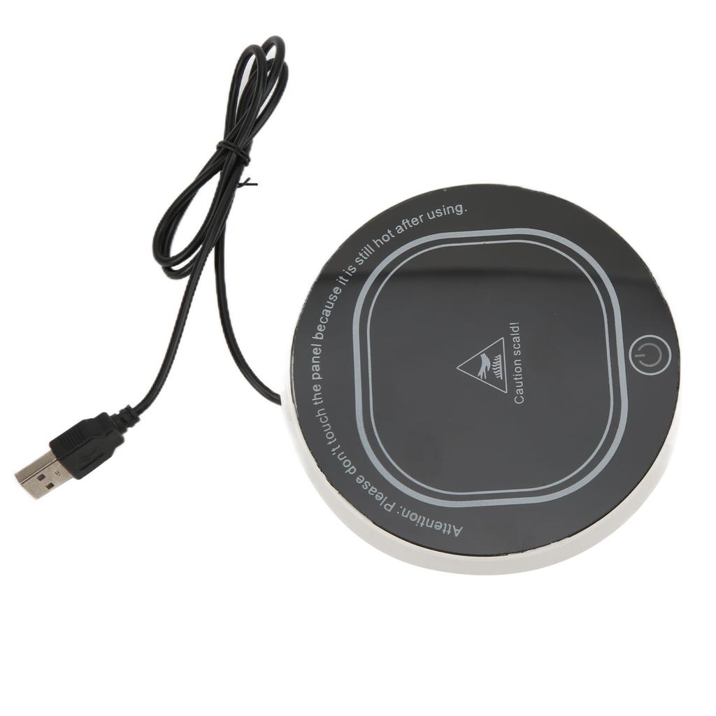 Cup Warmer Pad Constant Temperature USB Intelligent Utility Cup Heating Mat for Coffee Milk Tea