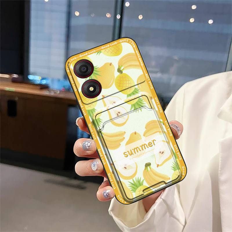 Cover Cute Phone Case For ZTE Blade A34 Dirt-resistant Graffiti Anti-knock Anti-dust Soft case Shockproof Fashion Design