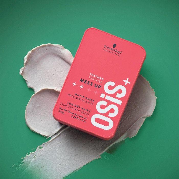 Pâte coiffante - Schwarzkopf - OSIS+ Mess Up - 100ml - Fixation flexible - Texture sèche