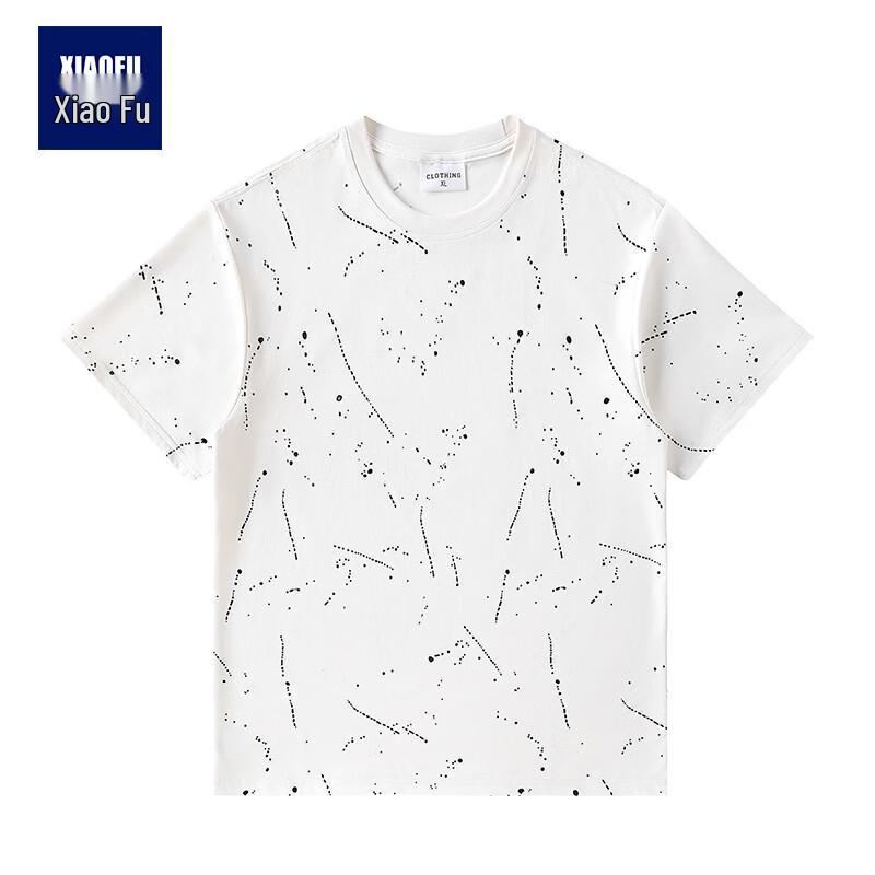 Men s Graphic Print Short Sleeve T-Shirt 2XL