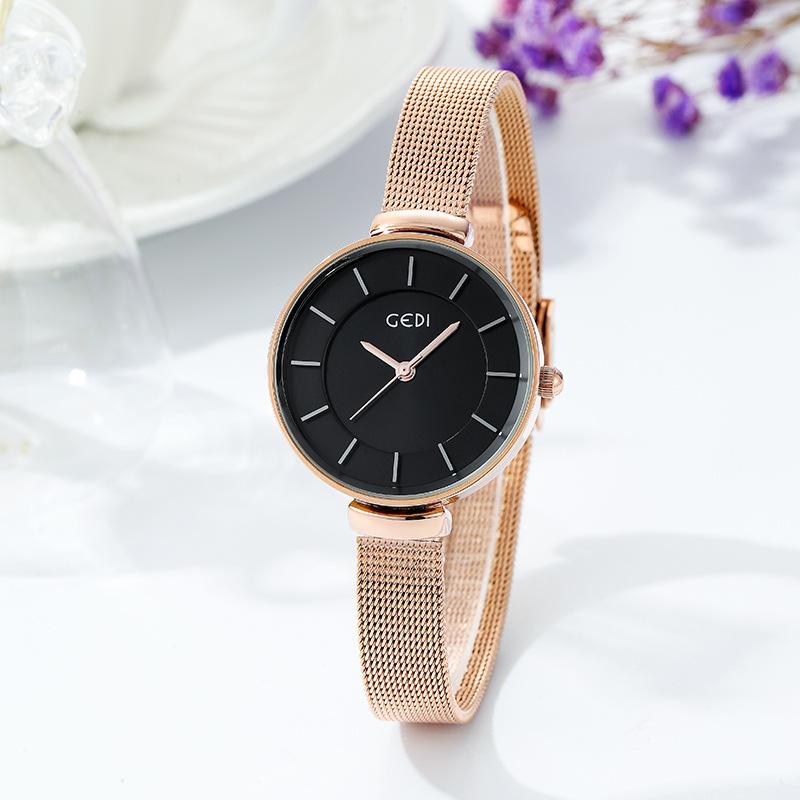 Ladies Fashion Wind Watch Middle School Student Minimalist Exam Watch