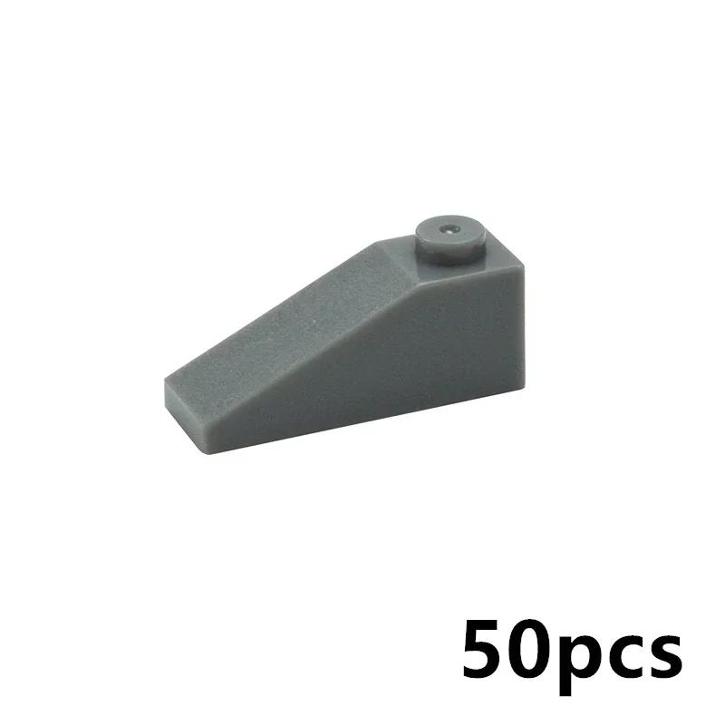 

50Pcs MOC Slope Inverted Brick Roof Parts 33° 3 x 1 Building Block Particle DIY Assmble City Kid Toys Gift Compatible 4286