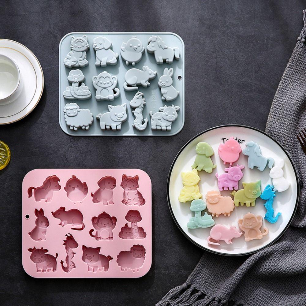12 Options Chocolate Dessert Mold Reusable Baking Mould Mousse Cake Mold  Dessert Making