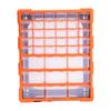 Tool Parts Storage with Lids 36/39 Grids Blocks Clear Drawers Adjustable Divider for Hardware Bin Screws Nuts Electronics