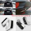 For Peugeot 3008 5008 2017 2018    Car Styling Exhaust Muffler Tailpipe Replacement Exterior Accessories