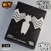 Mess Toys Spiderman Figure Black Suit Neighbor Symbiote MessToys Scarlet Neighbor Action Figure CT Toys Black Red Spider Man Toy