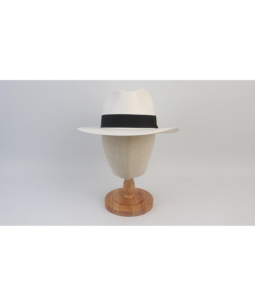 Yunibeosyeolkemiseuteuli Summer Basic Line White Fedora Summer Hat