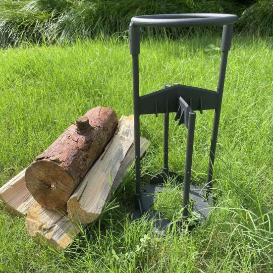 Spaccalegna Manuale A Parete In Acciaio Carbonio - Taglia Legna Con Facilità - Foto 2