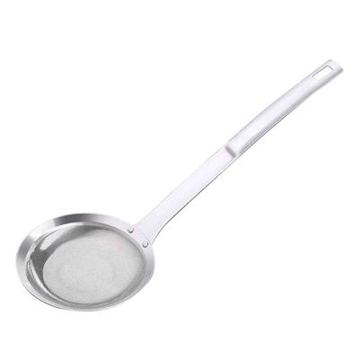Stainless Steel Oil Filter Spoon High Quality Mesh Strainer for Kitchen Frying Hot Pot Noodles Juice Soy Milk Filtering