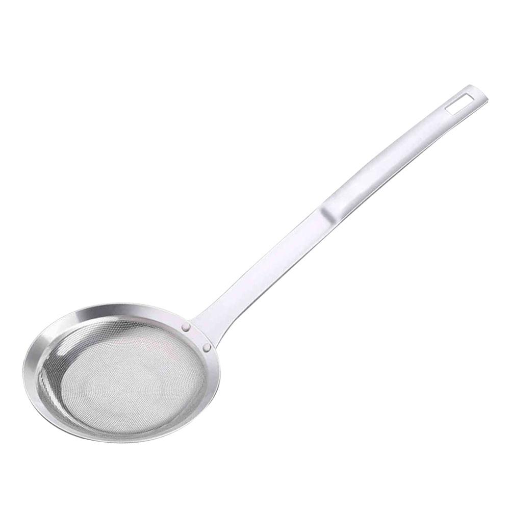 Stainless Steel Oil Filter Spoon High Quality Mesh Strainer for Kitchen Frying Hot Pot Noodles Juice Soy Milk Filtering