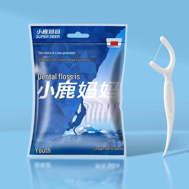 Deer Mama Noble Tiger Dental Floss Picks