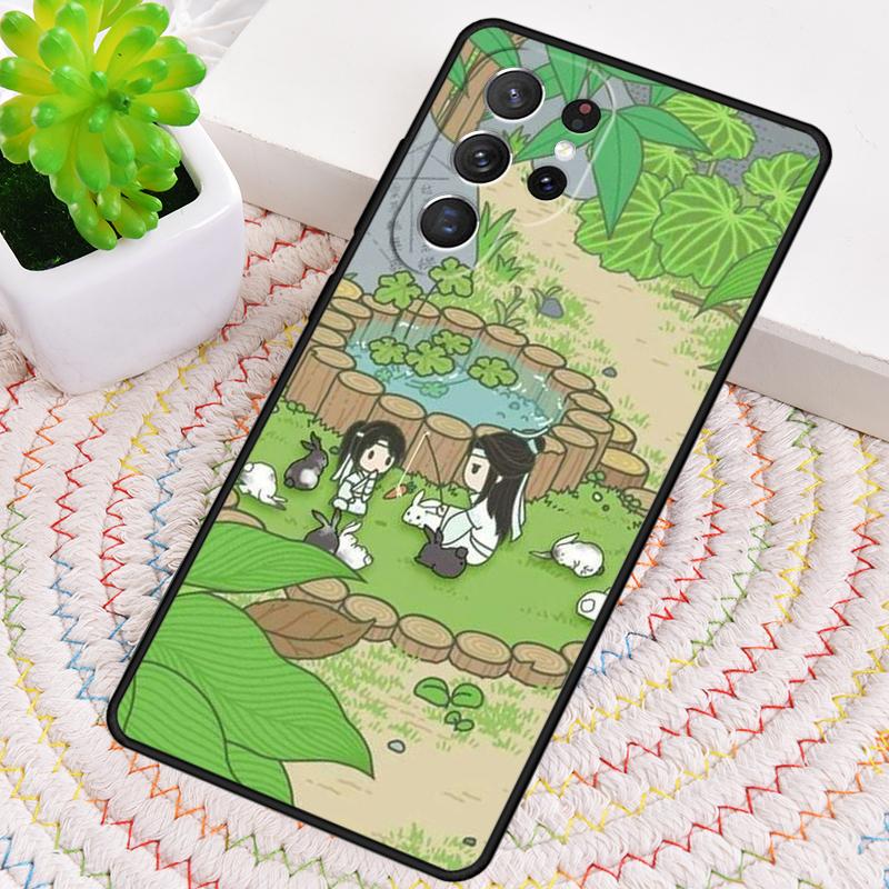 Cute Mo dao Zu shi Phone Case for Samsung Galaxy note 10 pro S26 Ultra S23 S24 FE S25 S21 S22 PLUS shockproof Cove