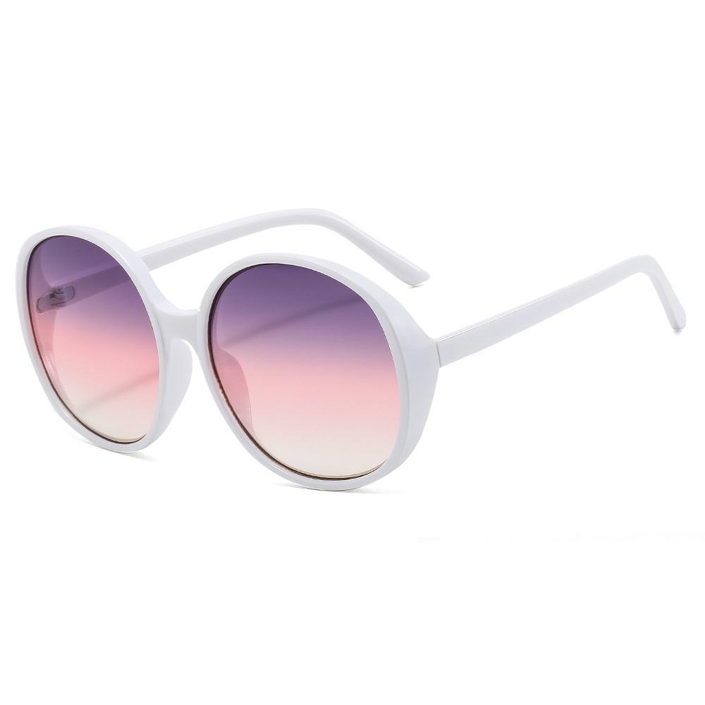 New Retro Round Sunglasses Women Brand Design Oval Female Sun Glasses  Feminino Lunette Soleil Uv400