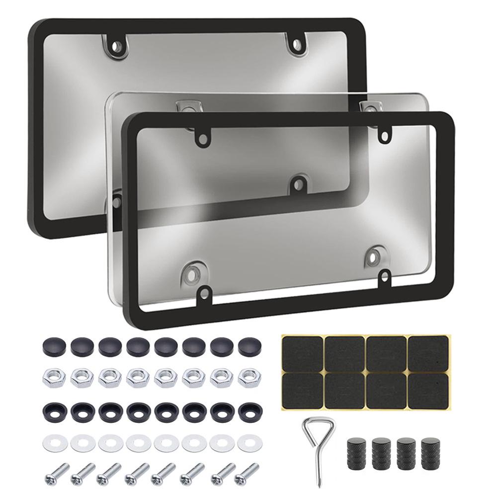 American Spec License Plate Holder & Cover for US/Canada