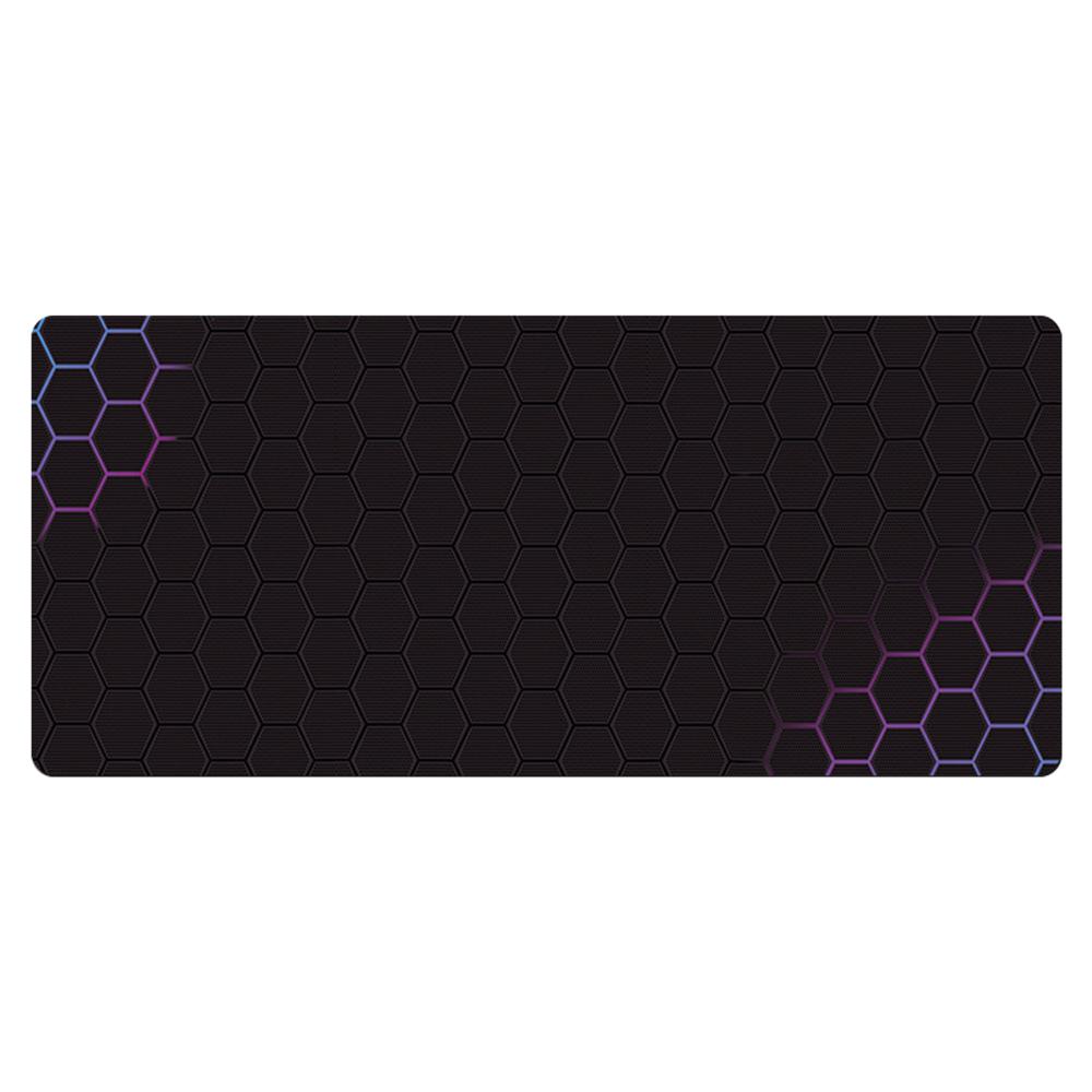 300x700x2mm Large Mouse Pad Honeycomb Pattern Anti-skid Rubber Desktop Mat