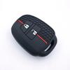 Silicone Car Key Cover Case For Toyota Yaris Corolla Highlander Crown 2 Buttons Remote Skin Protector Shell Keychain Accessories