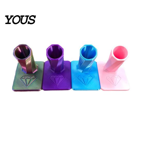 Desktop Art Supplies Holder Diamond Painting Pen Holder, 3D Printed Stand, Portable Stand Organizer for Drill Pens, Dotting Tools, Crafting Storage